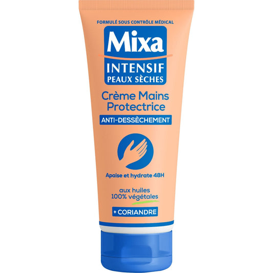 Crème Main Sèches Anti-Dessèchement Hypoallergénique MIXA le tube de 100mL