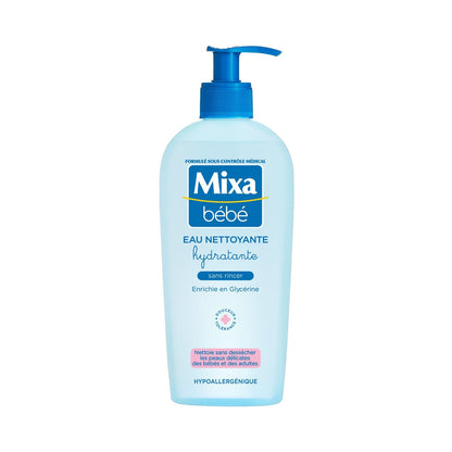 MIXA BEBE Hypoallergenes feuchtigkeitsspendendes Baby-Reinigungswasser