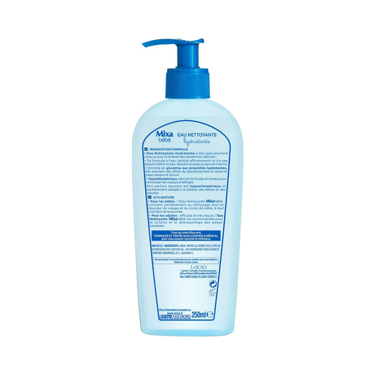 MIXA BEBE Hypoallergenic Moisturizing Baby Cleansing Water