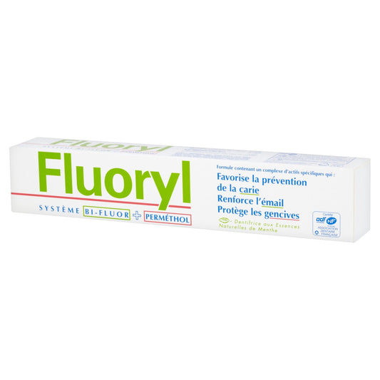 Dentifrice Fluoré Menthe FLUORYL le tube de 75 ml