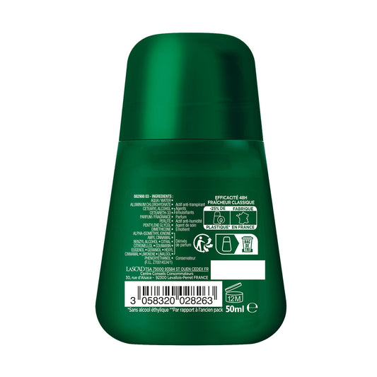 Narta 48h Classic Freshness Alcohol-Free Men's Deodorant