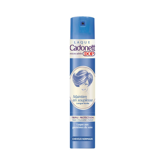 Laque Maintien en Souplesse Cheveux Normaux CADONETT le spray de 300mL