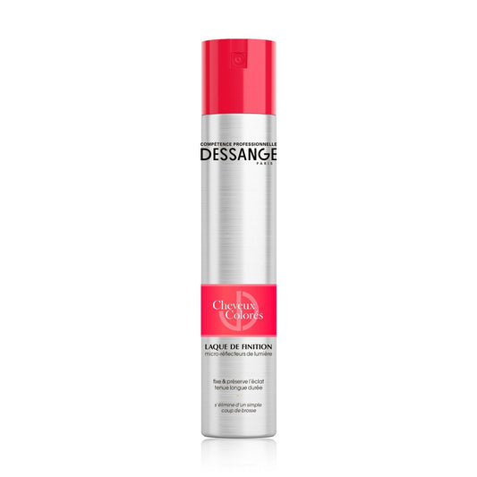Laque Cheveux Colorés Fixation et Brillance DESSANGE le spray de 300mL