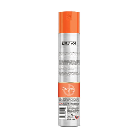 Laque Finition Cheveux Fins Fixe et Préserve le Volume DESSANGE