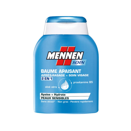 Baume Après-Rasage Apaisant 2en1 Aloe Vera MENNEN le flacon de 100mL