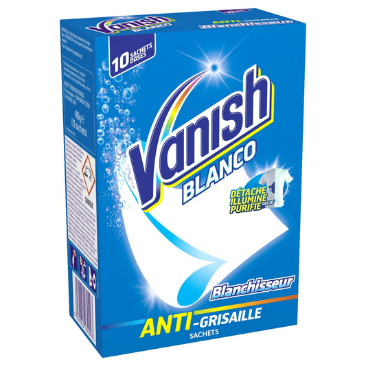 Activateur Blanc VANISH le diffuseur de 10 sachets