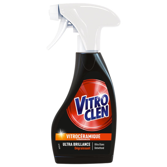 Nettoyant Spray Plaques Vitrocéramique et Induction VITROCLEN le flacon de 250mL