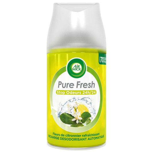 Air Wick Pure Fresh Lemon Blossom Automatic Refill Air Freshener