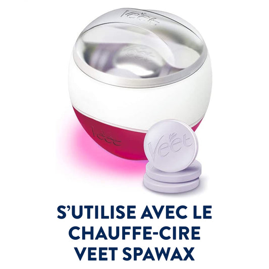 VEET Spawax Sweet Fig and Purple Lily Strip-Free Hot Body Wax