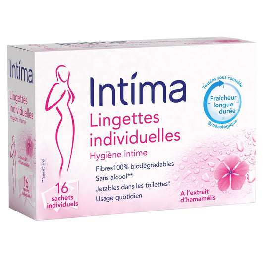 INTIMA Intimate Wipes with Witch Hazel