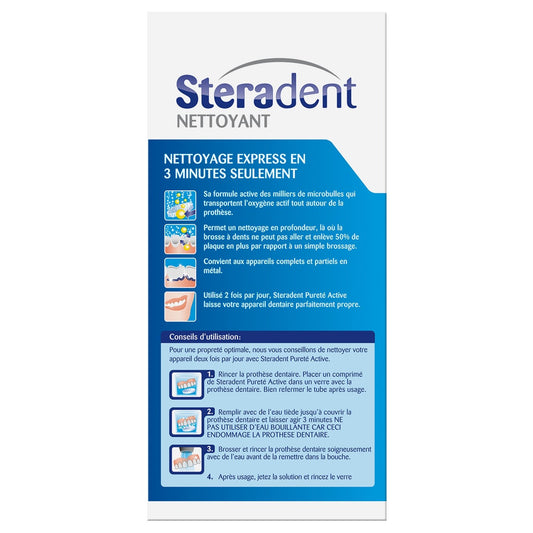 STERADENT Active Purity Dental Appliance Cleaner