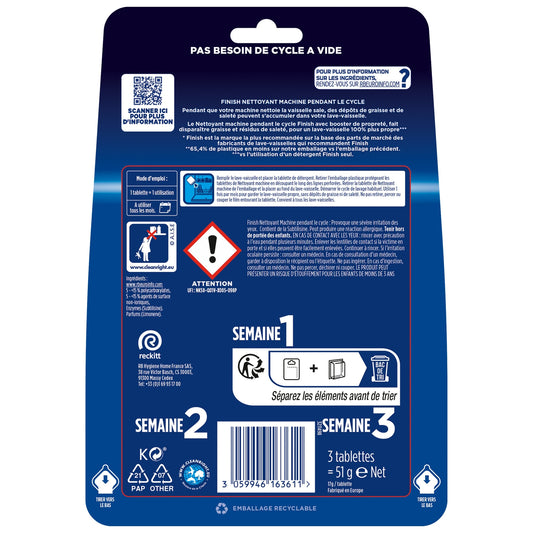 Dishwasher Deodorizer Machine Cleaner FINISH