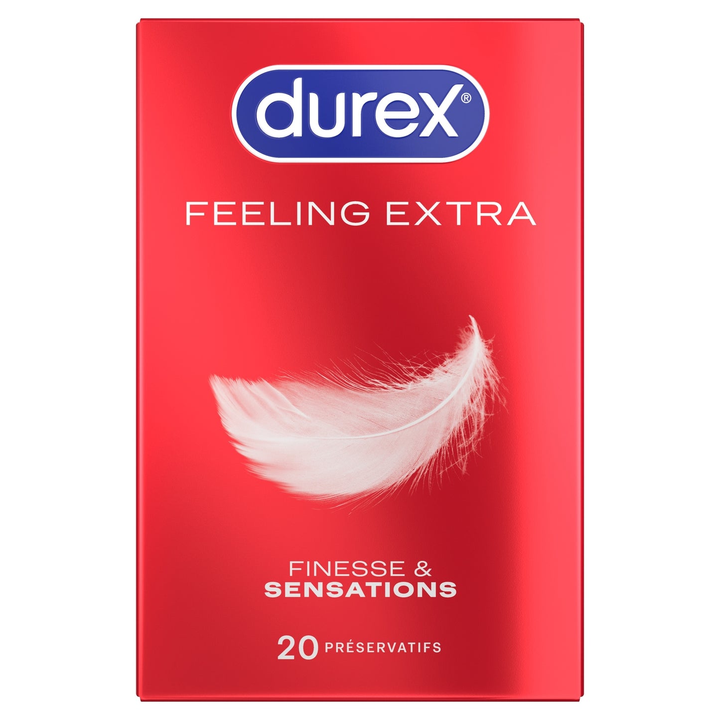 Préservatifs Extra Lubrifié Feeling Extra Fin DUREX 
