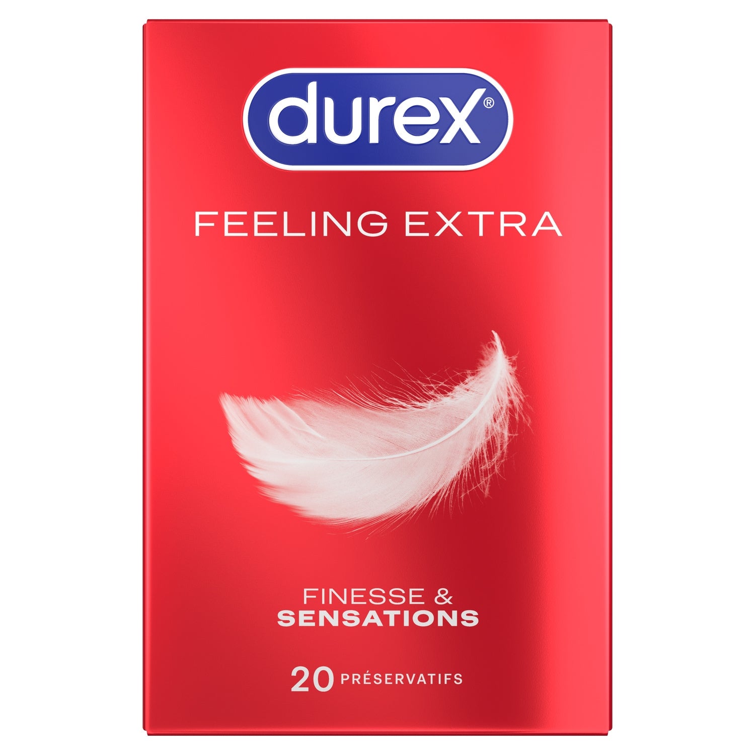 Préservatifs Extra Lubrifié Feeling Extra Fin DUREX 