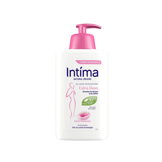 INTIMA Extra Gentle Intimate Shower Gel with Witch Hazel Extract for Daily Use