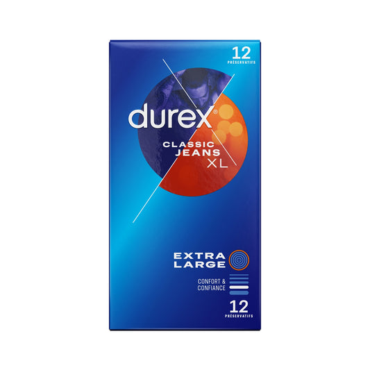Préservatifs XL Classic Jeans DUREX 