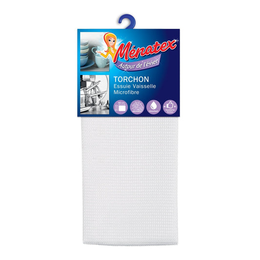 Lavette Essuie-Vaisselle Microfibre LA MENAGERE le torchon