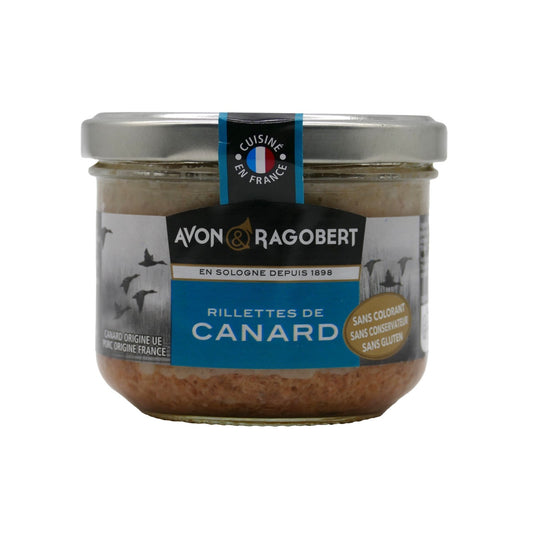 Rillettes de Canard Avon & RAGOBERT le pot de 180g