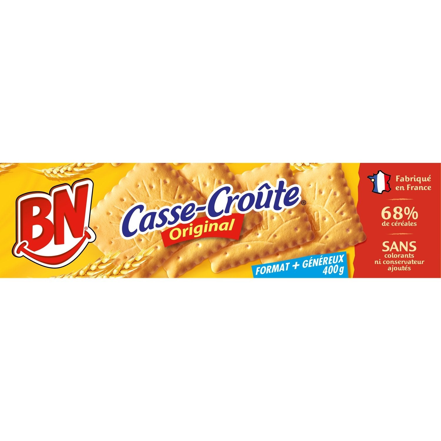 Biscuits Petit Déjeuner Casse Croute BN le paquet de 375 g