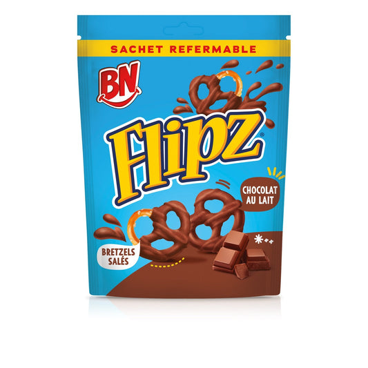 Bretzels Salés au Chocolat au Lait BN le paquet de 90g