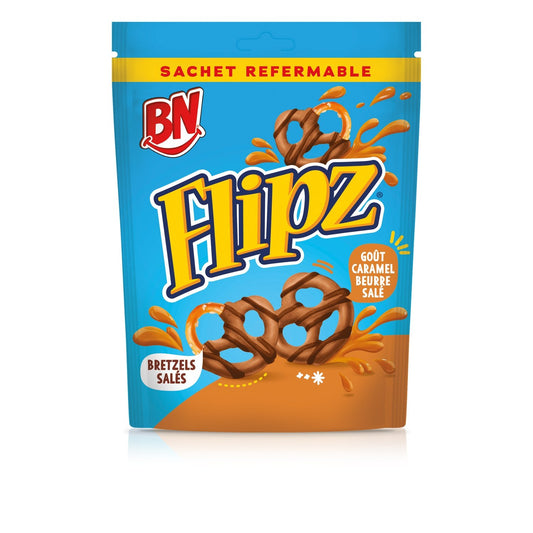 Bretzels Salés au Caramel Beurre Salé BN le paquet de 90g