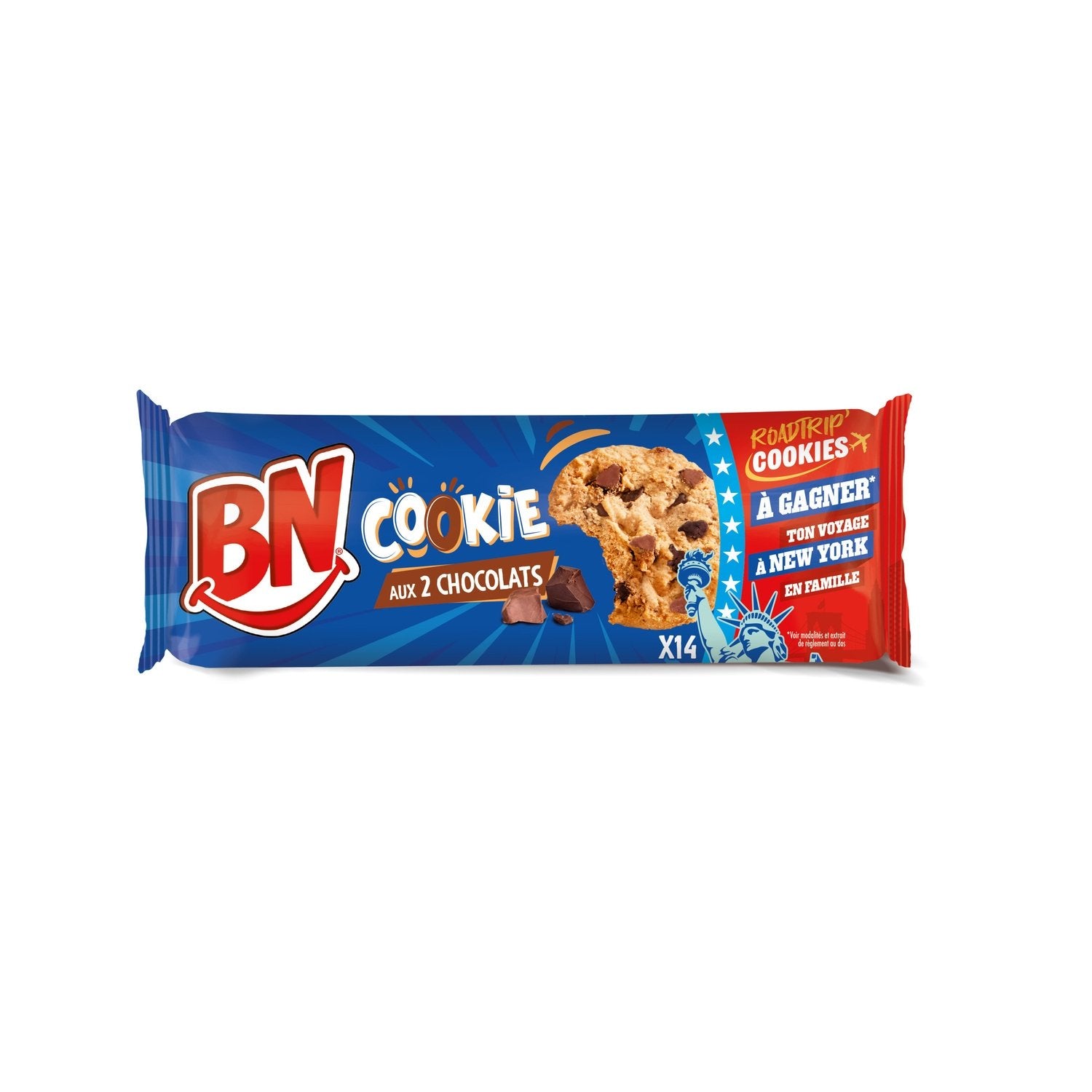 Cookies aux 2 Chocolats BN le paquet de 150g