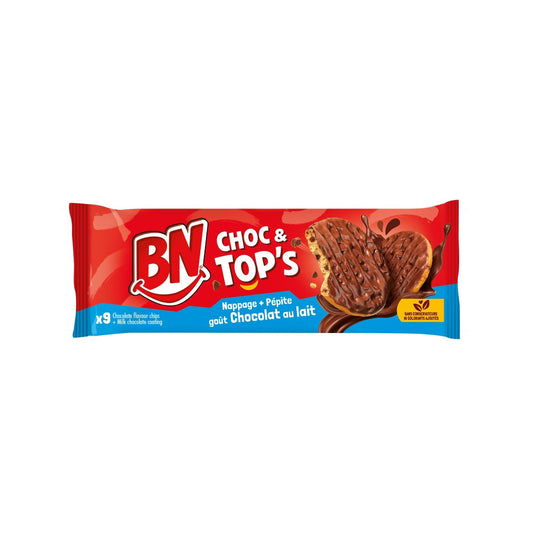 BN Milk Chocolate Chip Cookies and Topping
