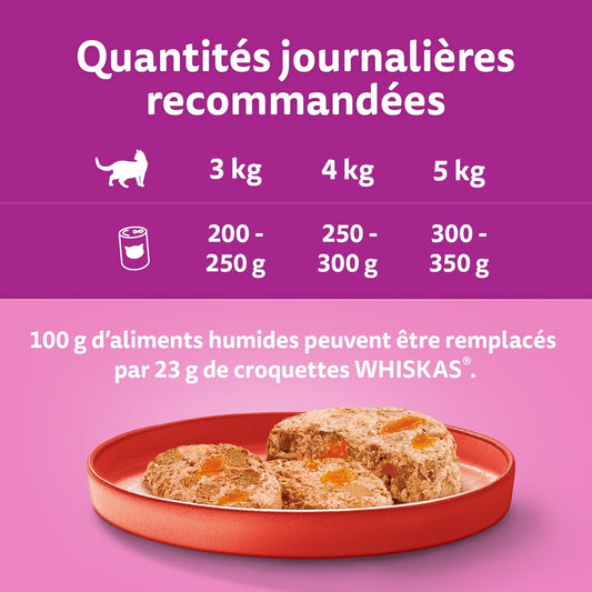WHISKAS Market Map Cat Food in Terrine
