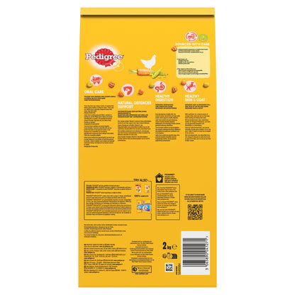 Croquettes pour Chien Adulte Mini au Poulet & aux Légumes PEDIGREE