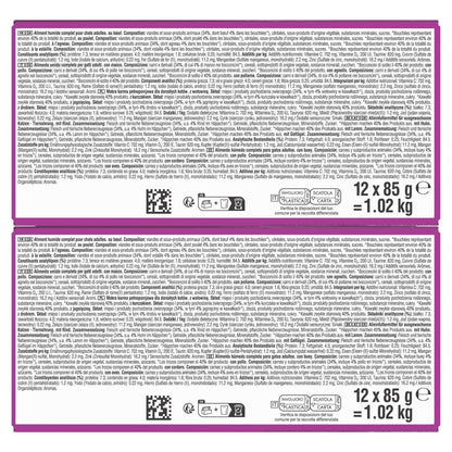 WHISKAS Adult Cat Food in Sauce with Beef, Chicken, Lamb &amp; Poultry