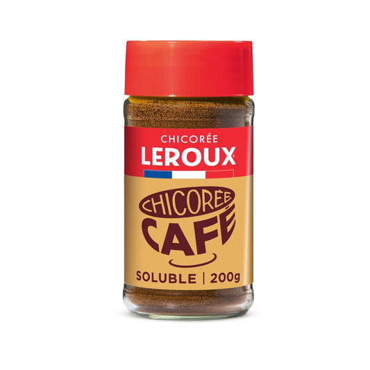Chicorée Soluble Café LEROUX le pot de 200g