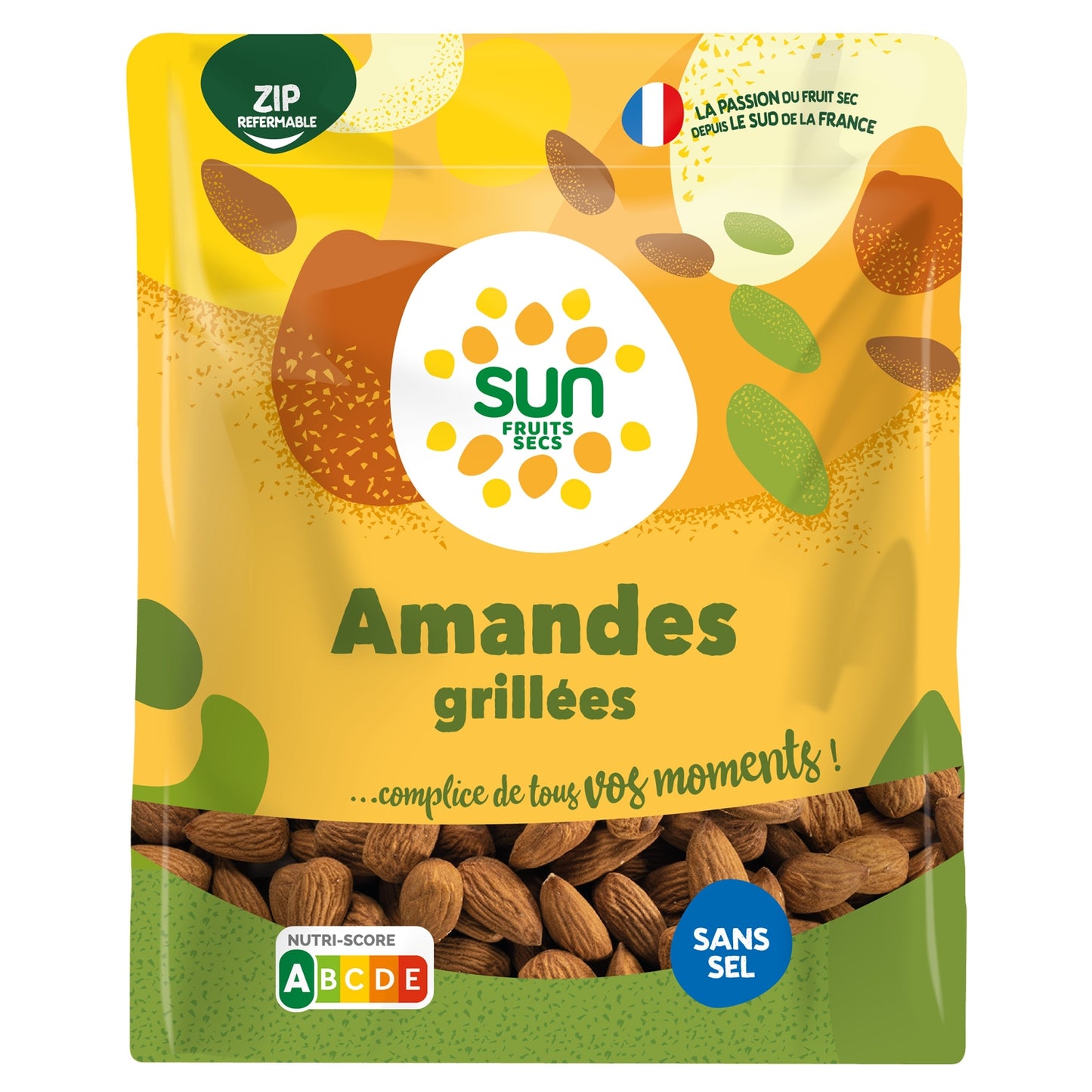 Amande décortiquée grillée SUN 