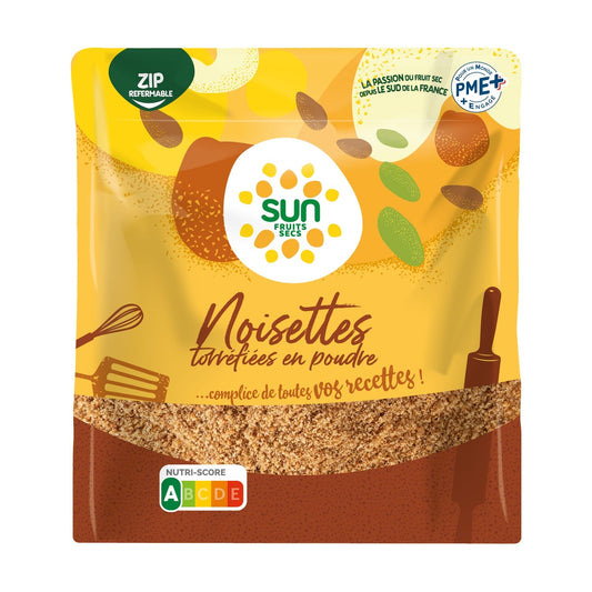 Noisettes en Poudre Torrefiées SUN le paquet de 160g