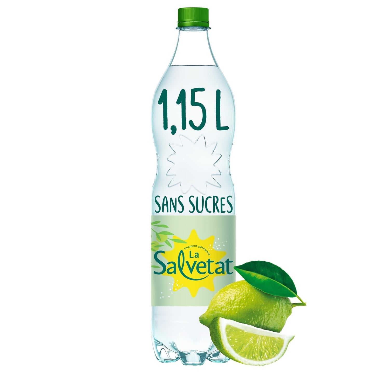 Eau Gazeuse Aromatisée Citron LA SALVETAT 