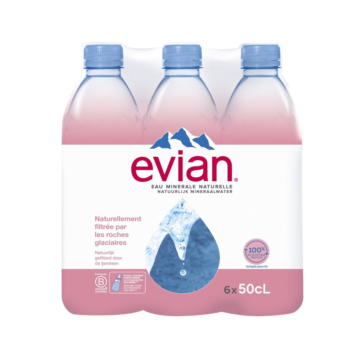 EVIAN Natural Mineral Water