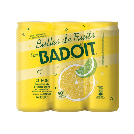 BADOIT Lemon and Lime Flavored Sparkling Water
