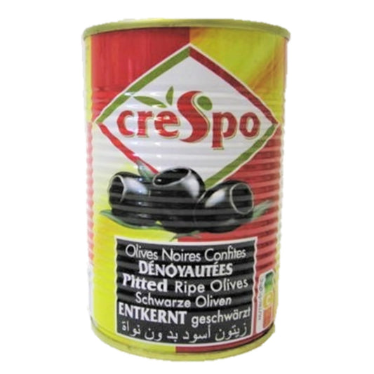 Olives Noires Dénoyautées CRESPO la boite de 180 g net égoutté