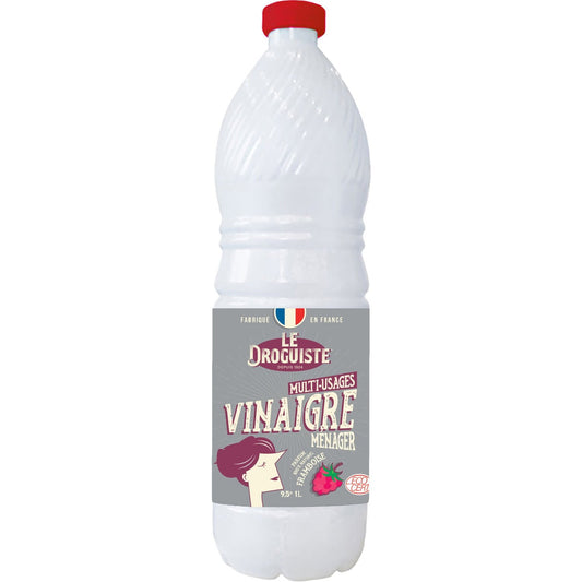 Vinaigre Ménager Multi-Usage Framboise LE DROGUISTE la bouteille d'1L