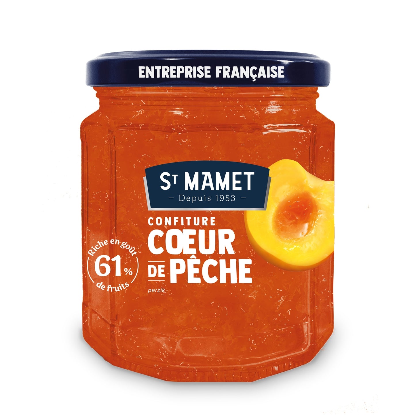 Confiture pêche SAINT MAMET 