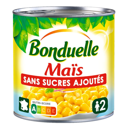 Maïs Sans Sucres Ajoutés BONDUELLE la boîte de 285g