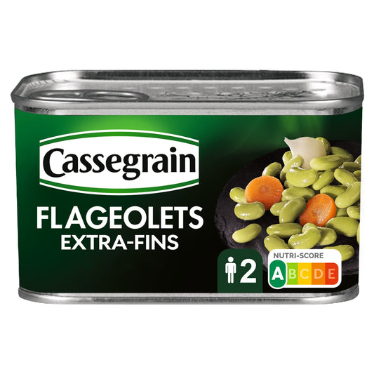 Flageolets préparés extra-fins CASSEGRAIN 