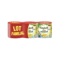 Maïs Jeune Grains BONDUELLE les 3 boites de 285g