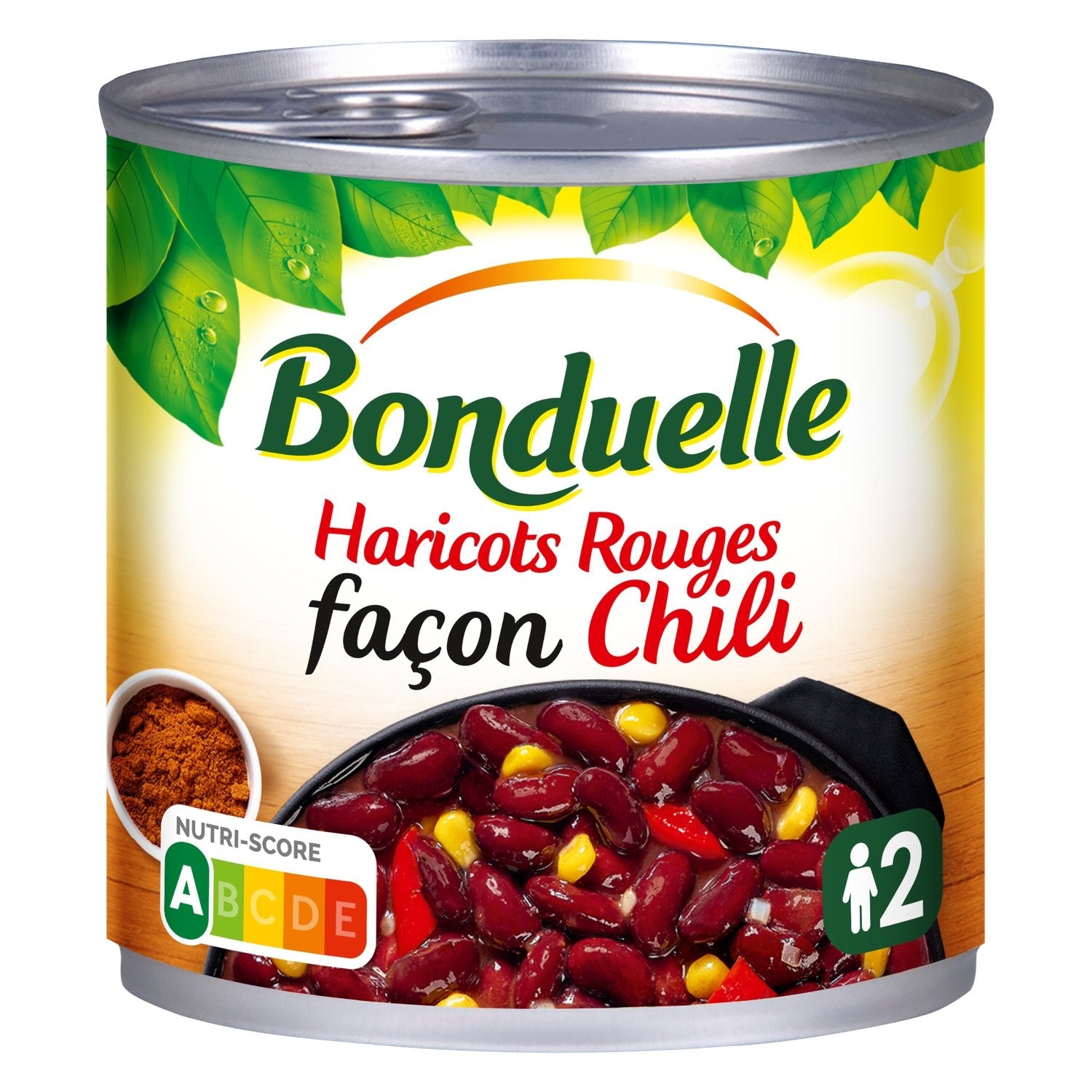 Haricots Rouges Façon Chili BONDUELLE la boite de 400g