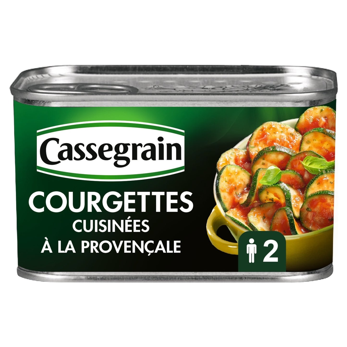 Courgettes Cooked Provençal Style CASSEGRAIN