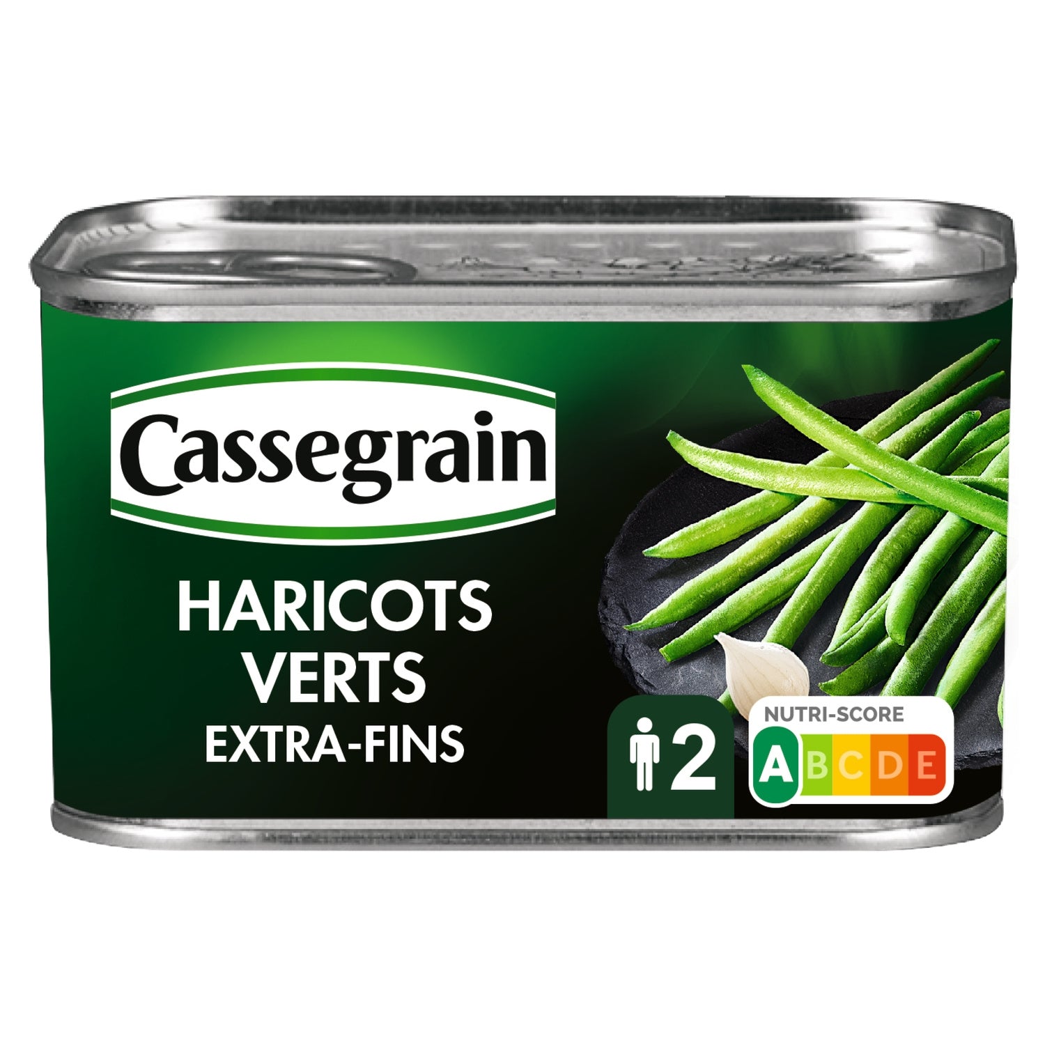 Haricots Verts Extra Fins CASSEGRAIN 
