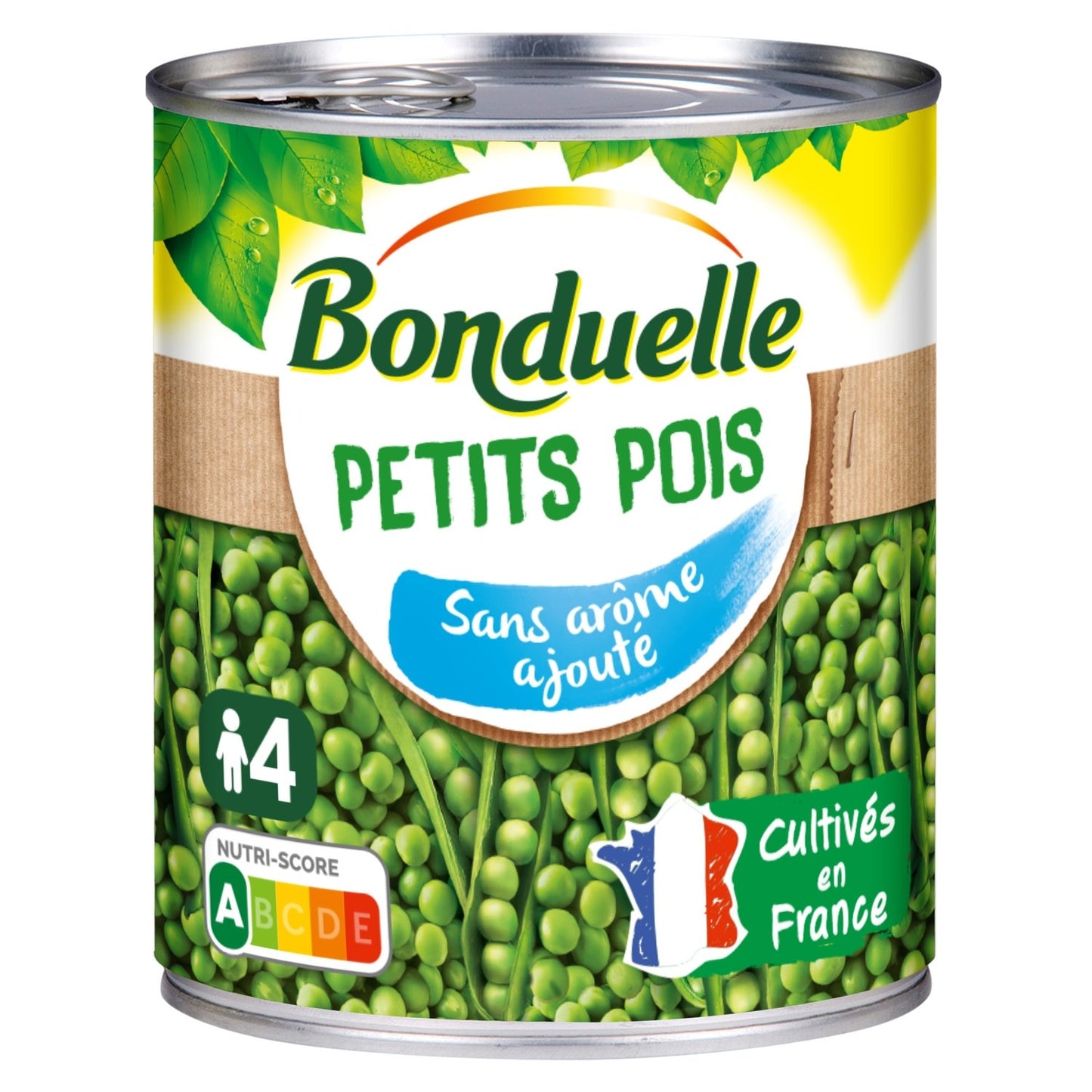 Peas without added flavor BONDUELLE