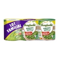 Haricots Verts Extra Fin BONDUELLE le lot de 3 pots de 440g