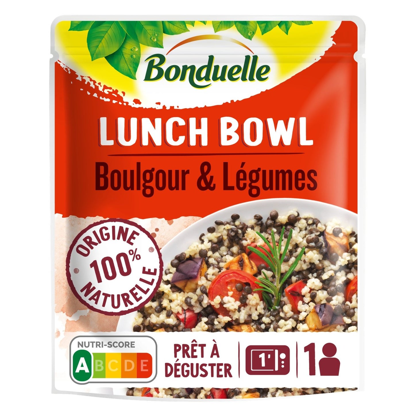BONDUELLE Bulgur and Vegetable Lunch Bowl