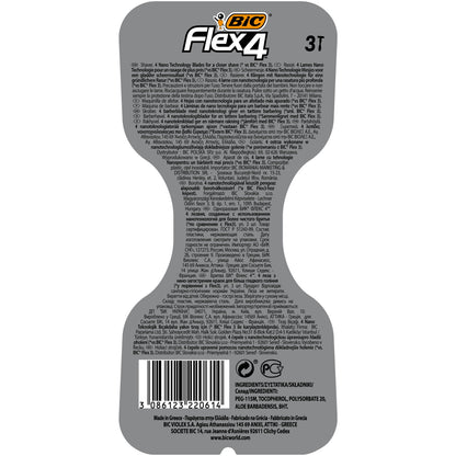 BIC Flex 4 Comfort 4-Klingen-Einwegrasierer