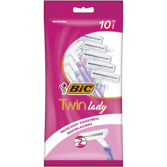 Rasoirs Jetables Twin Lady BIC le paquet de 10